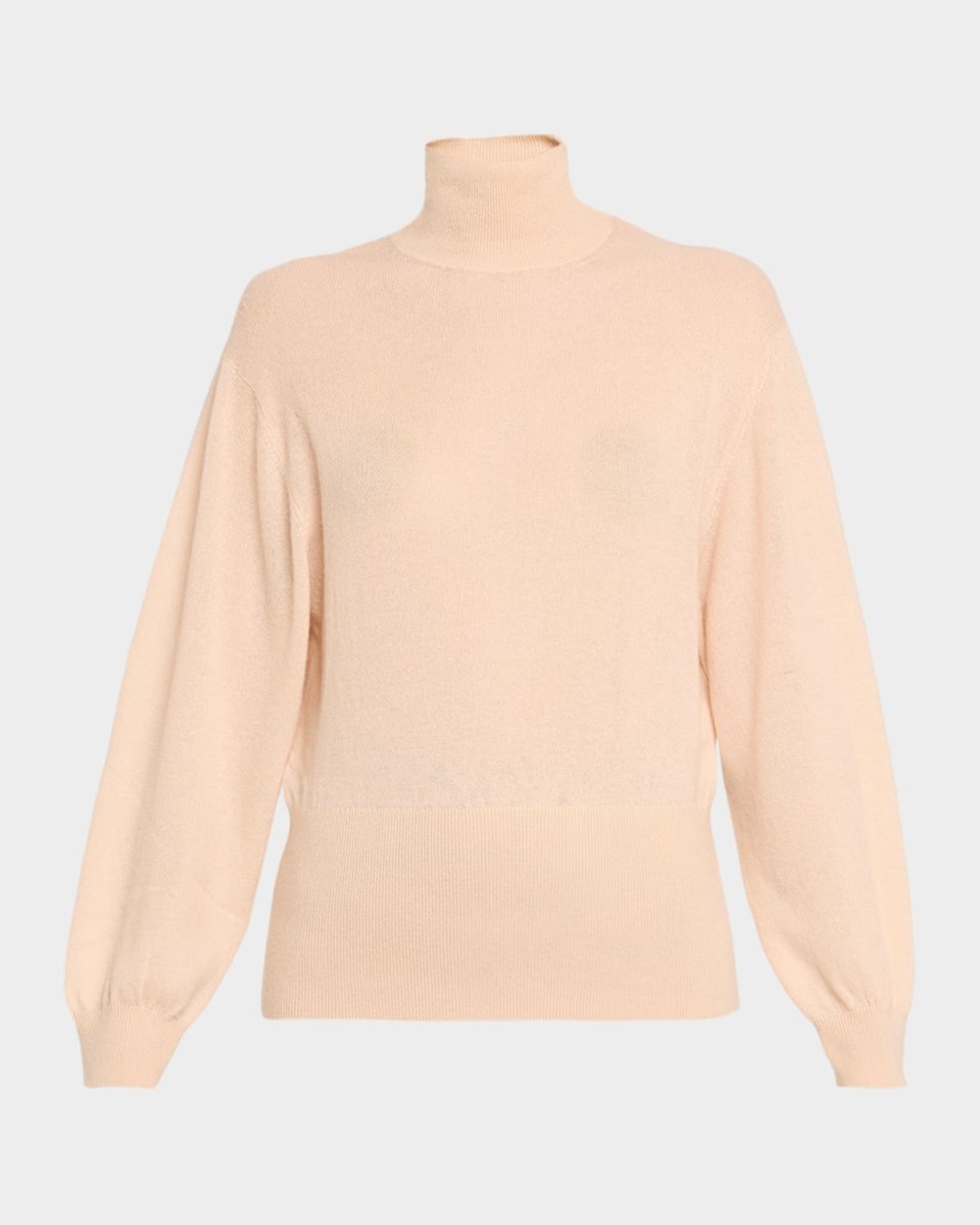 Camino Cashmere-Silk Turtleneck Sweater